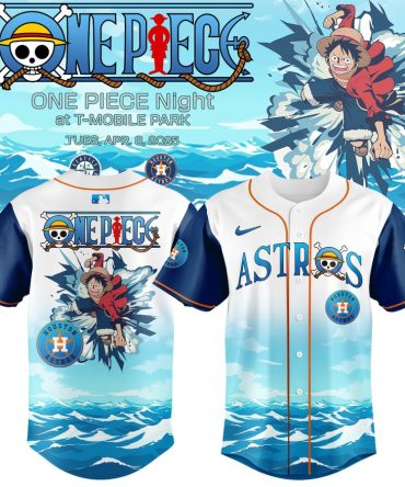 Limited Edition One Piece X Astros Jersey – Perfect For Anime & Baseball Fans!