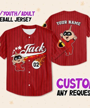 Custom Kids/Youth/Adult Red Baseball Jersey - Personalize With Any Name & Design!