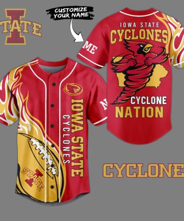 Custom Iowa State Cyclones Jersey – Personalized Fan Gear For Cyclone Nation