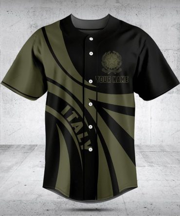 Custom Italy Baseball Jersey - Personalized Sportswear For Fans & Teams