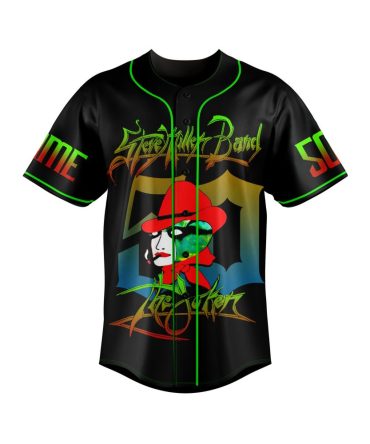 Vibrant Graphic Baseball Jersey – Bold Streetwear Style, Unisex, Comfortable Fit