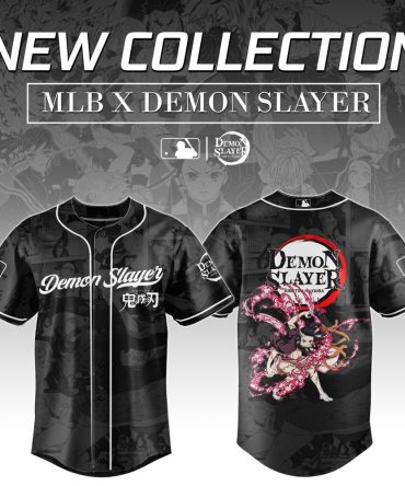 Limited Edition Mlb X Demon Slayer Jersey – Anime Fans’ Must-Have Apparel!
