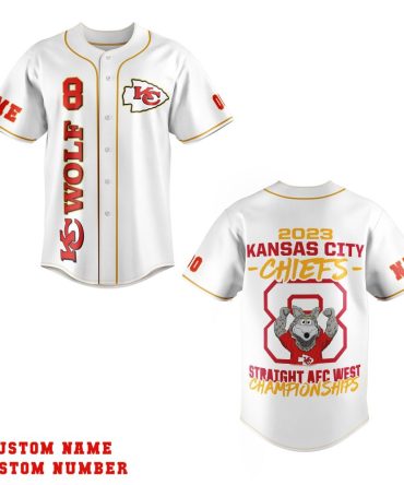 Custom Kc Chiefs 2023 Jersey - Personalized Name & Number - Celebrate Afc West Champs!