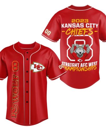 2023 Kansas City Chiefs Afc West Champs Red Jersey - Limited Edition Fan Gear