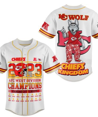 2023 Afc Champions Chiefs Jersey – Celebrate Kansas City Pride Now!