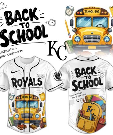 Back To School Baseball Jersey - Fun School Bus Design, Perfect For Students & Teachers!