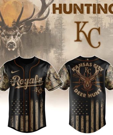 Limited Edition Kc Royals Camo Hunting Jersey - Perfect For Outdoor Enthusiasts & Fans!