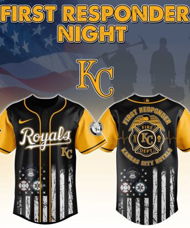 Limited Edition Kansas City Royals First Responder Night Jersey - Honor Heroes In Style