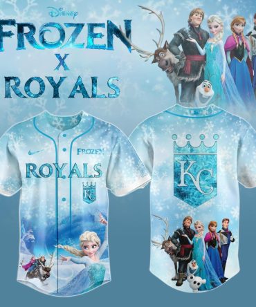 Frozen Royals Themed Jersey - Perfect Gift For Disney Fans & Sports Lovers