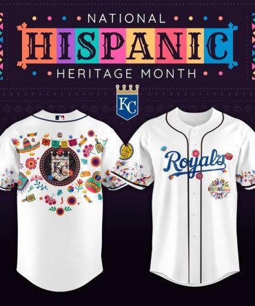 Celebrate With Royals Hispanic Heritage Month Baseball Jersey - Limited Edition Design