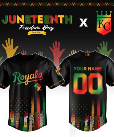 Custom Juneteenth Royals Baseball Jersey – Celebrate Freedom With Personalized Style!