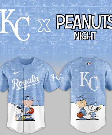 Limited Edition Kc Royals X Peanuts Night Jersey – Perfect For Fans & Collectors