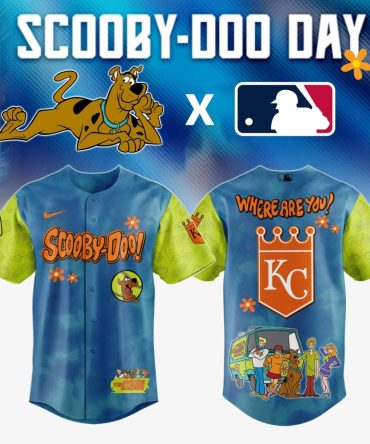 Scooby-Doo X Mlb Kansas City Royals Jersey – Limited Edition Fan Gear