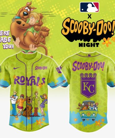 Scooby-Doo X Royals Mlb Jersey – Limited Edition Fan Gear For Scooby-Doo Night!