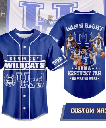 Custom Kentucky Wildcats Fan Jersey – Personalize Your Game Day Gear!