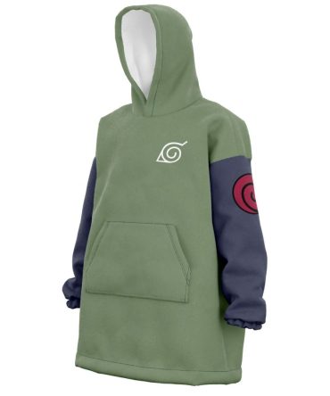 Konoha Jonin Shippuden Hooded Blanket Hoodie