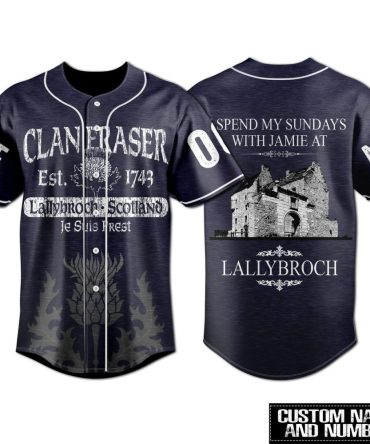 Custom Clan Fraser Baseball Jersey – Personalized Scottish Heritage Apparel