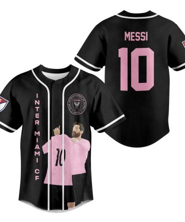 Inter Miami Cf Jersey - Black Messi 10 - Official Soccer Fan Gear