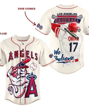 Custom Los Angeles Angels Baseball Jersey – Personalize With Name & Number