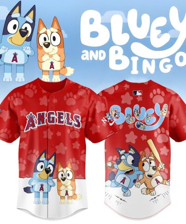 Exclusive Bluey & Bingo Angels Baseball Jersey For Kids - Limited Edition!