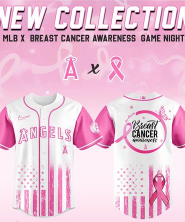 Limited Edition Angels Jersey - Breast Cancer Awareness, Support & Style!