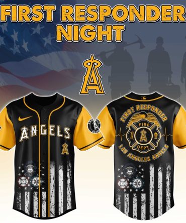 Honor Heroes: First Responder Night Jersey - Limited Edition Los Angeles Angels Tribute