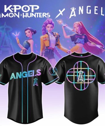 K-Pop Demon Hunters X Angels Baseball Jersey – Trendy Fan Apparel