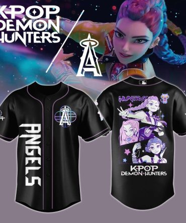 Kpop Demon Hunters Baseball Jersey - Stylish Anime Graphic Shirt For Fans