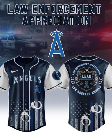 Honor Law Enforcement: Premium Los Angeles Angels Baseball Jersey – Limited Edition
