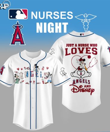 Exclusive Nurse'S Night Disney & Angels Baseball Jersey - Perfect For Fans & Healthcare Heroes!