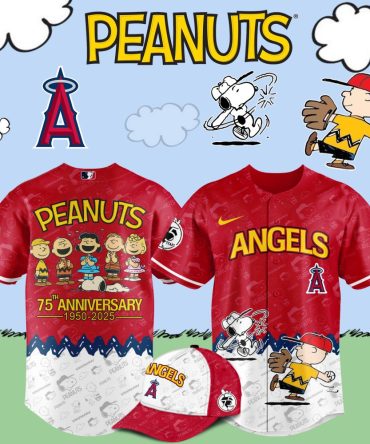 Peanuts 75Th Anniversary Angels Jersey – Celebrate In Style!