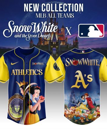 Snow White Mlb Athletics Jersey – Limited Edition Disney Collaboration