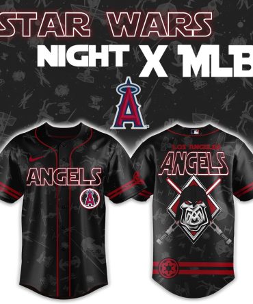Star Wars Night X Mlb Los Angeles Angels Jersey – Limited Edition Fan Gear