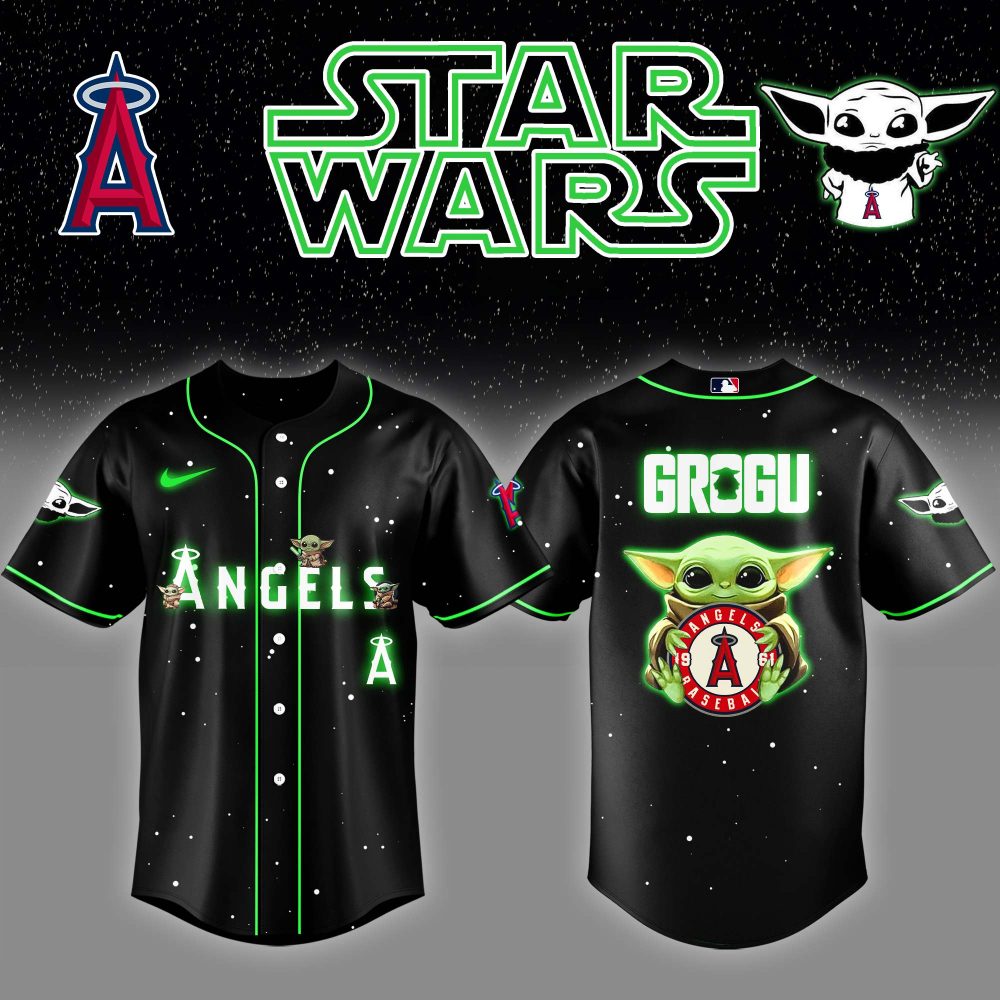Star Wars Grogu Angels Jersey – Limited Edition Baseball Shirt For Fans