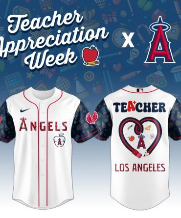 Celebrate Teacher Appreciation Week: Exclusive Los Angeles Angels Jersey 🎉 #Teacherlove