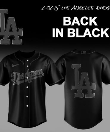 2025 Limited Edition Los Angeles Black Jersey - Stylish & Iconic Design