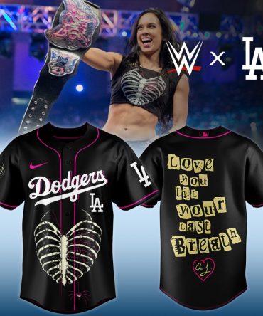 Wwe X La Dodgers Limited Edition Jersey - Bold Style, Iconic Design, Perfect For Fans!