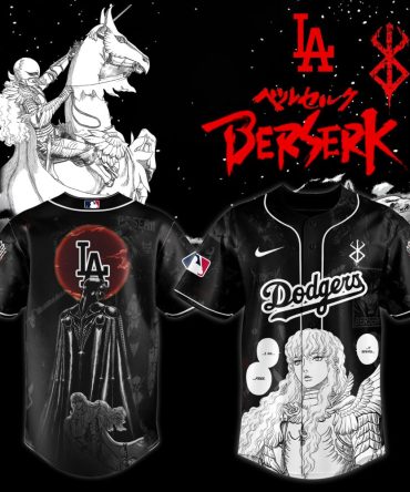 Exclusive La Dodgers X Berserk Anime Jersey - Limited Edition Fan Gear