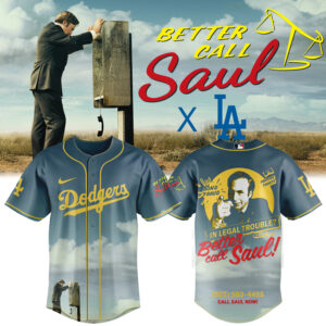 Limited Edition Dodgers X Better Call Saul Jersey - Stand Out Fan Gear!