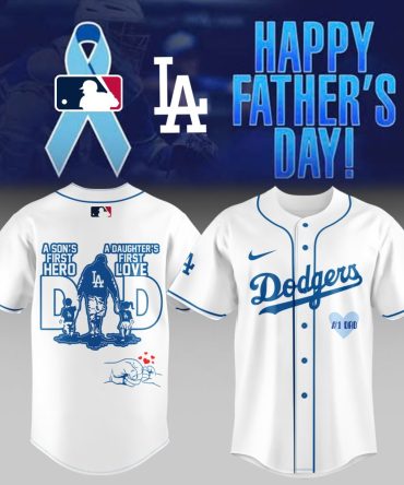 Celebrate Father'S Day In Style: Dodgers #1 Dad Jersey – Perfect Gift For Baseball Fans!