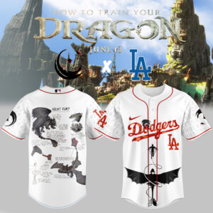 How To Train Your Dragon X La Dodgers Limited Edition Jersey – Fantasy Meets Sports Style