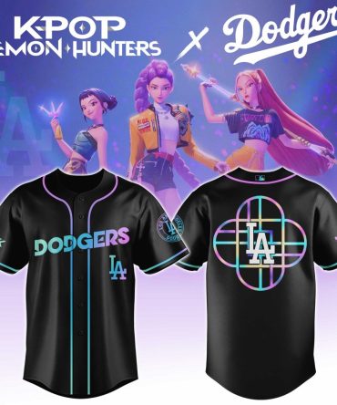 K-Pop Demon Hunters X Dodgers Limited Edition Jersey - Trendy & Exclusive!