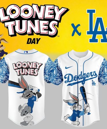 Limited Edition Looney Tunes X La Dodgers Jersey - Bugs Bunny Baseball Fan Gear