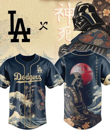 Limited Edition Dodgers Samurai Jersey – Unique Art Design For Fans