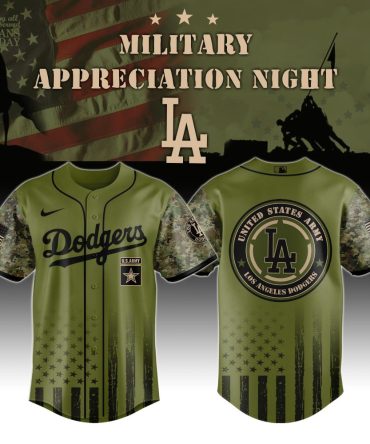 Limited Edition Dodgers Military Appreciation Jersey - Honor Veterans With Style
