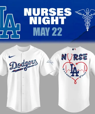 Celebrate Nurses Night With Exclusive La Dodgers Jersey – Limited Edition!