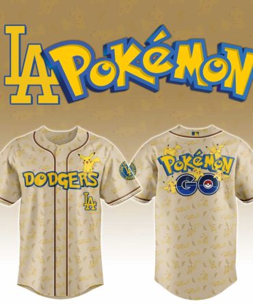 Exclusive La Dodgers Pokémon Jersey - Limited Edition Pikachu Design For Fans