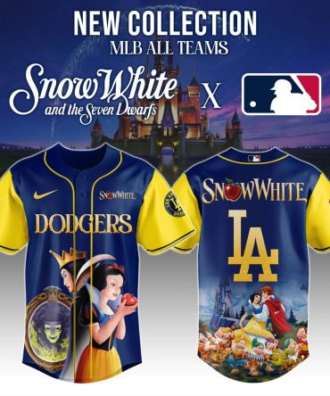 Exclusive Snow White X Dodgers Jersey – Limited Mlb Collection For Fans!