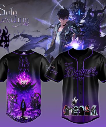 Solo Leveling X Dodgers Limited Edition Jersey - Anime-Inspired Design