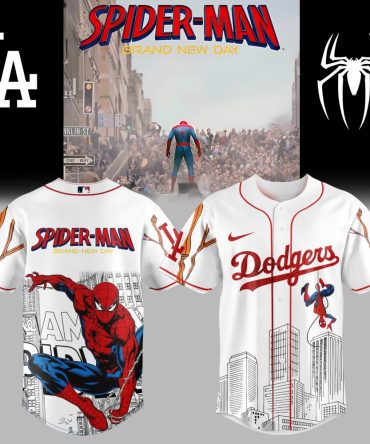 Spider-Man La Dodgers Jersey – Limited Edition Marvel Baseball Shirt